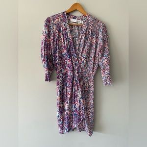 IRO long sleeve mini dress